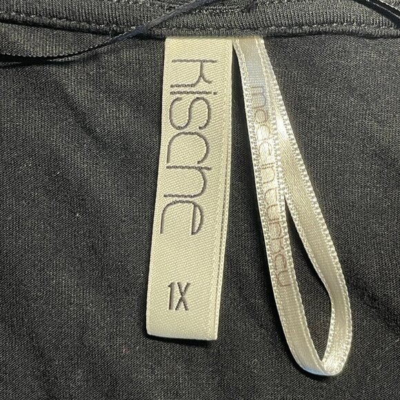 Kische Black open Cardigan Size 1X - Picture 8 of 10